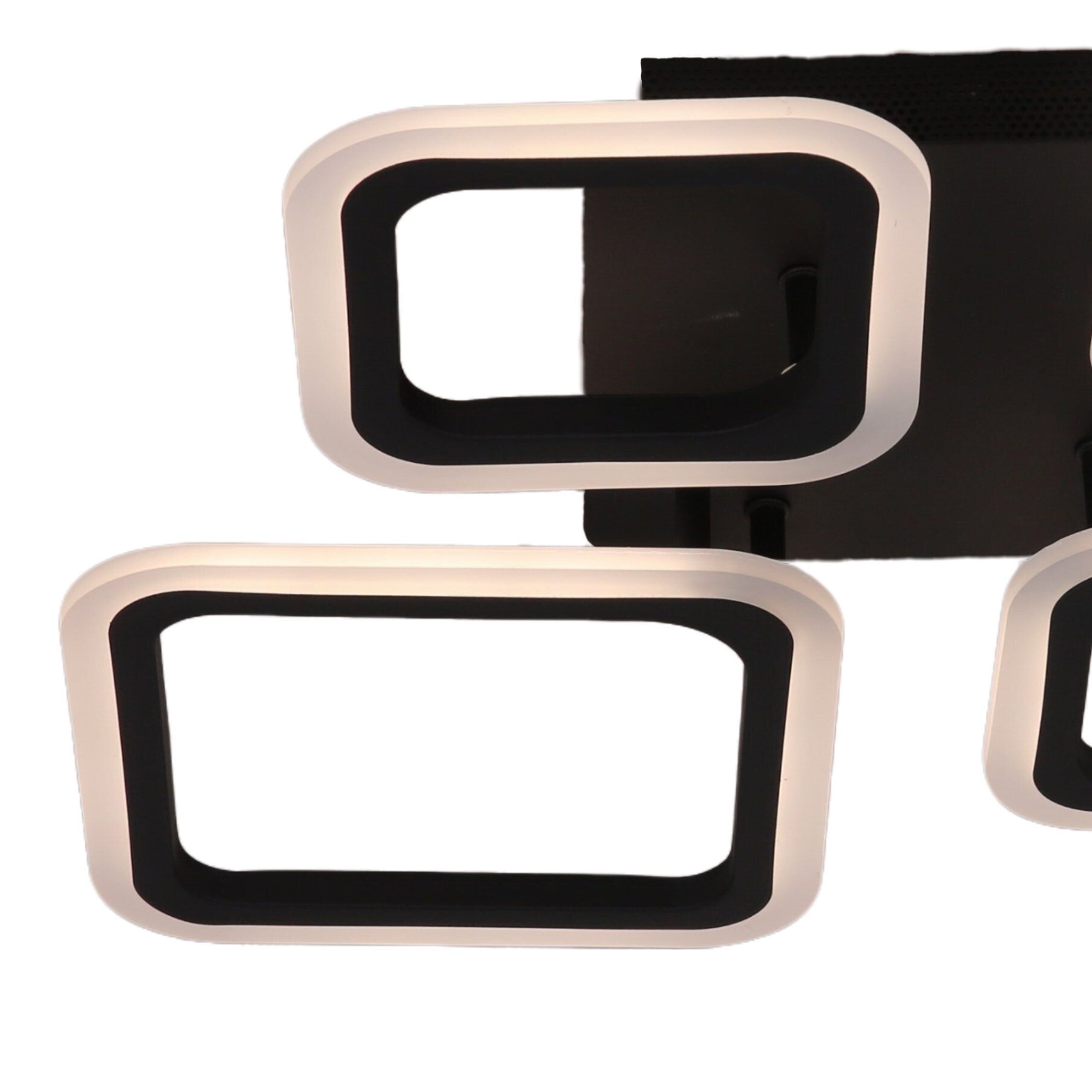 Светильник LED Decor Lite 5014 72Вт 3000-6000К 650х460 мм с пультом ДУ черный