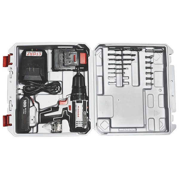 Дрель-шуруповерт аккумуляторная Ставр ДА-18ЛК 18В 2х2Ач 38 Нм