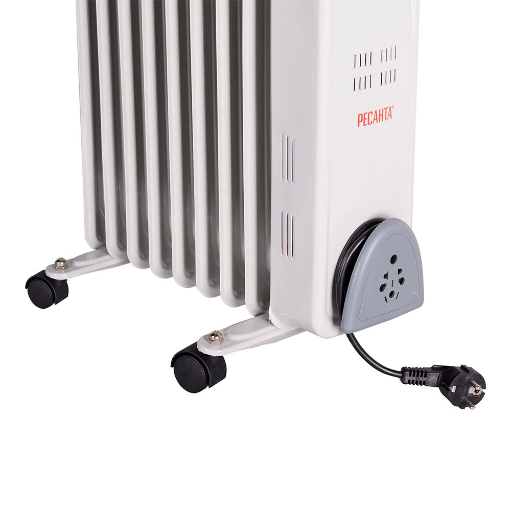 РАДИАТОР 2 кВт масл.электр.9 секц.,ОМ-9Н Ресанта