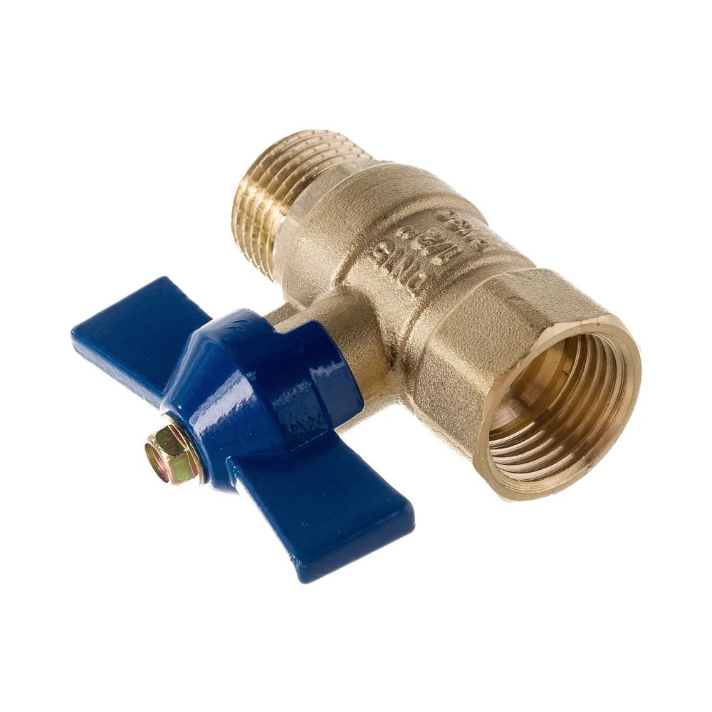 Кран шаровой 1/2'' ВР/НР бабочка Zox