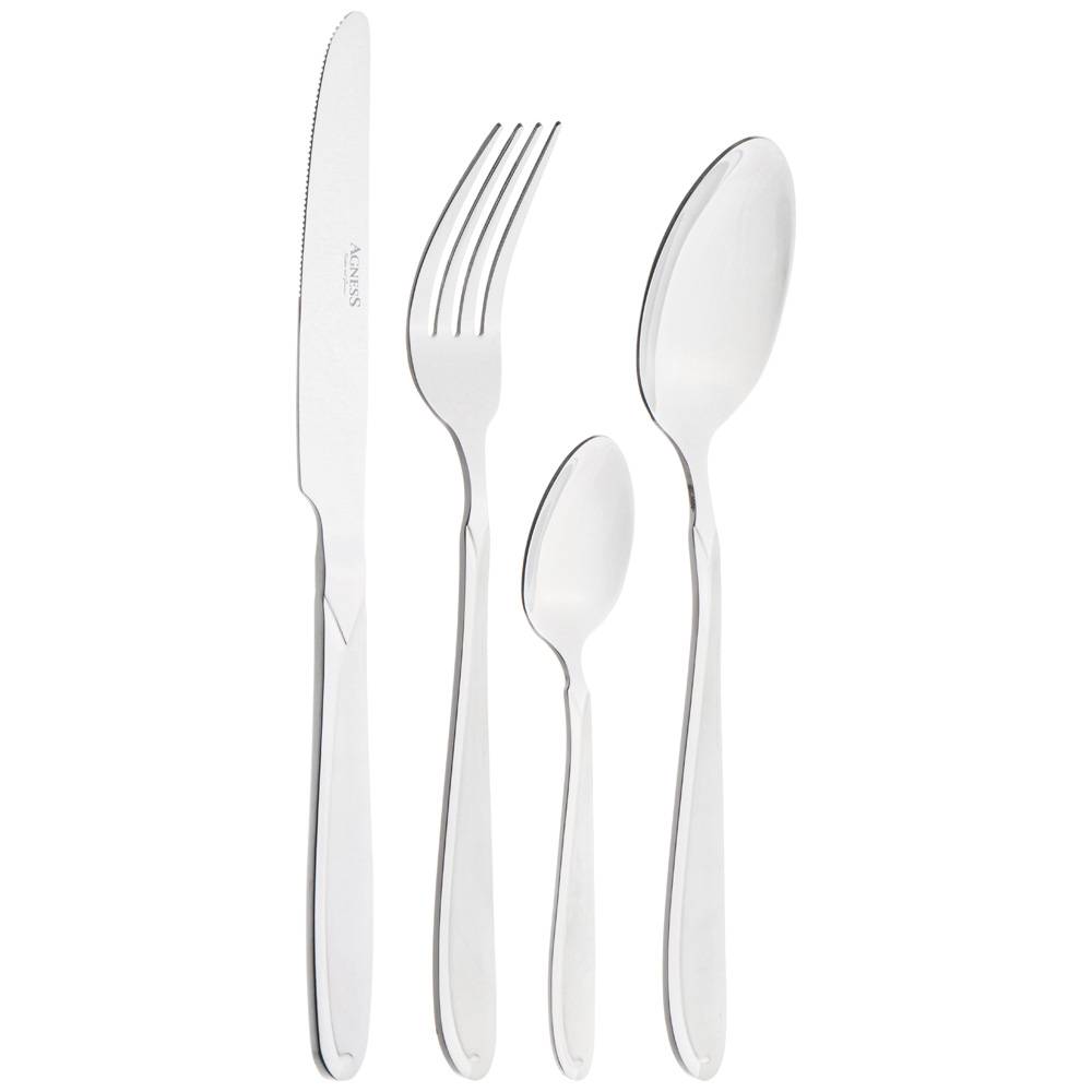 Набор приборов столовых Agness на 6 персон 24 предмета 942-044