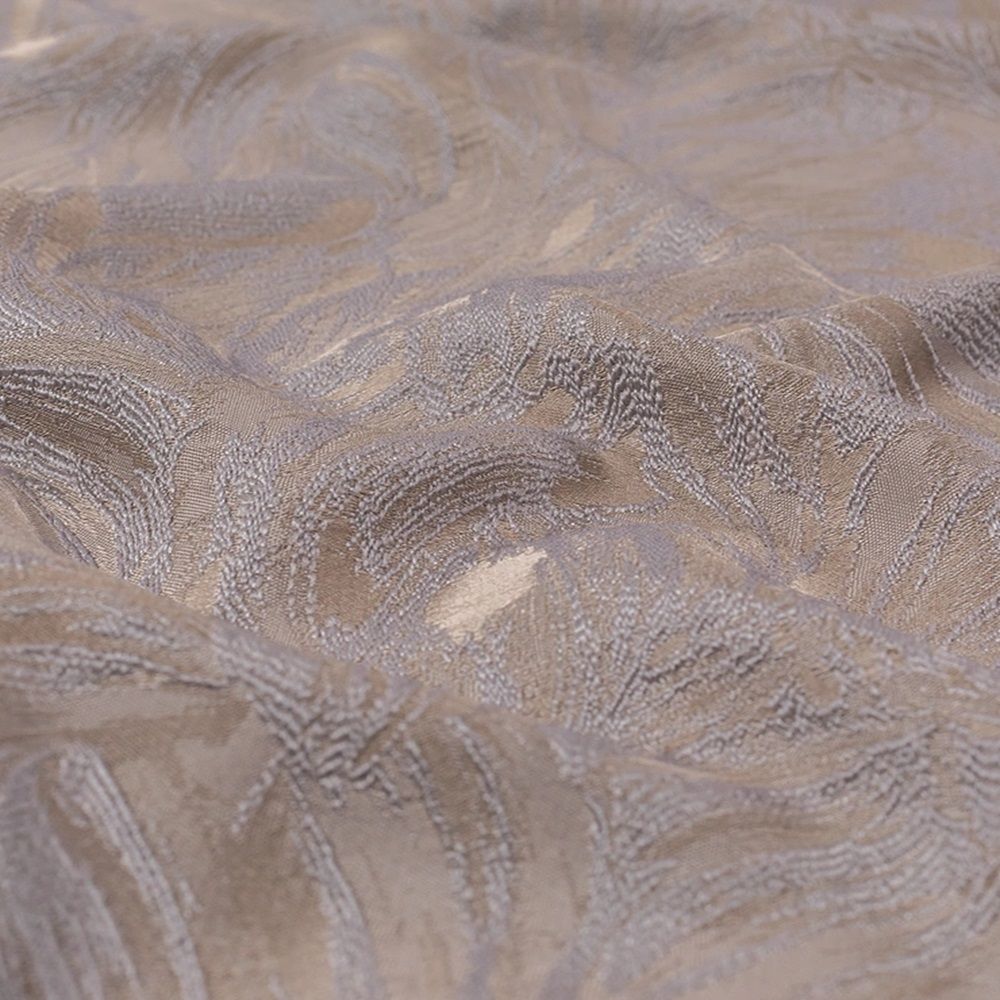 Ткань для штор Портьера блэкаут Каприз 58107207/295 сиреневый