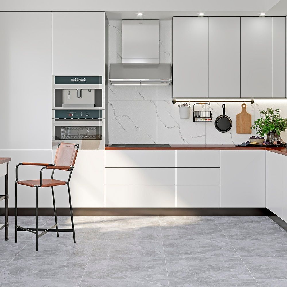 Керамогранит Grasaro Софтмарбл G-690 600х600 мм белый мрамор 1,8 м2