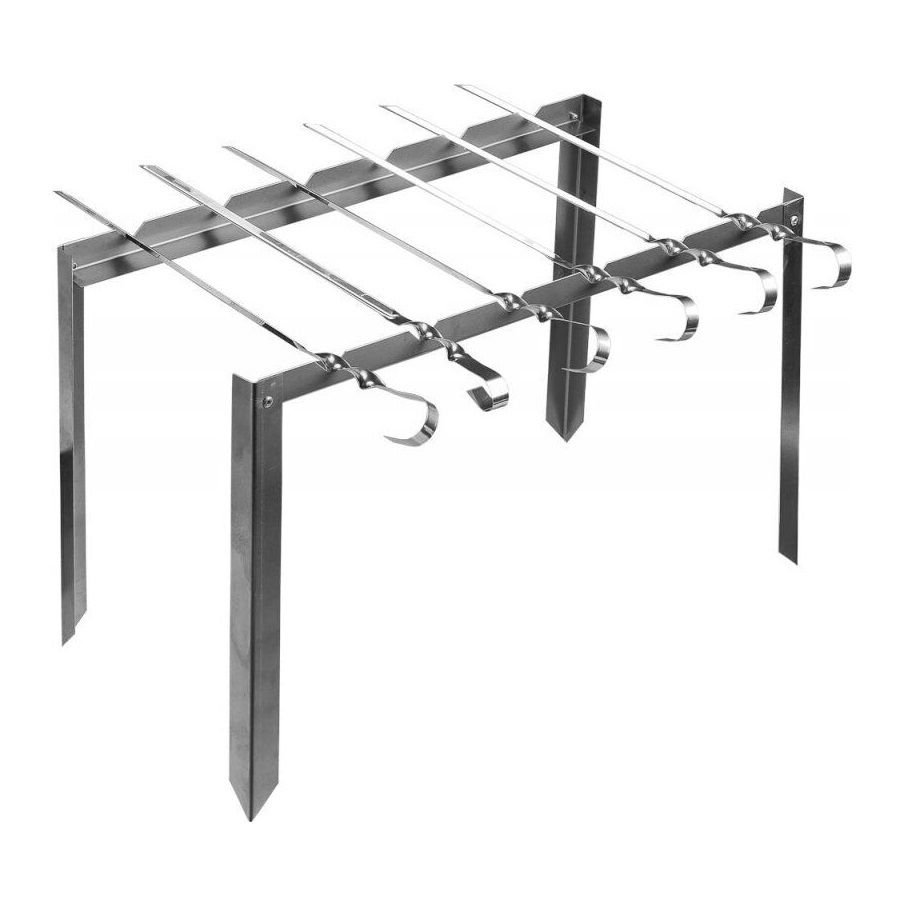 Мангал сборный 42х25х40 см (6 шампуров в чехле) Boyscout Таганок