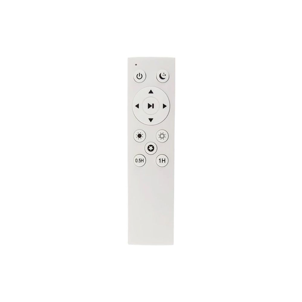 Светильник LED Luxe Диада 80 Вт дуб/белый НББД-RC-Р-1 с ИК ДУ Tango 480х70 мм основание 450 мм