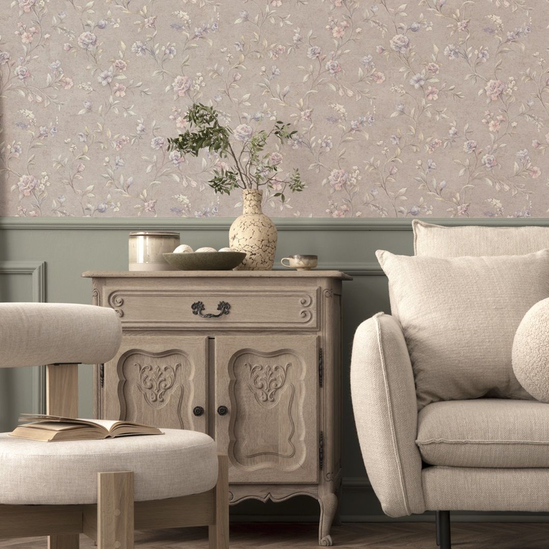 Обои 11140-05 Domingo 1,06х10 м Адель коричневый