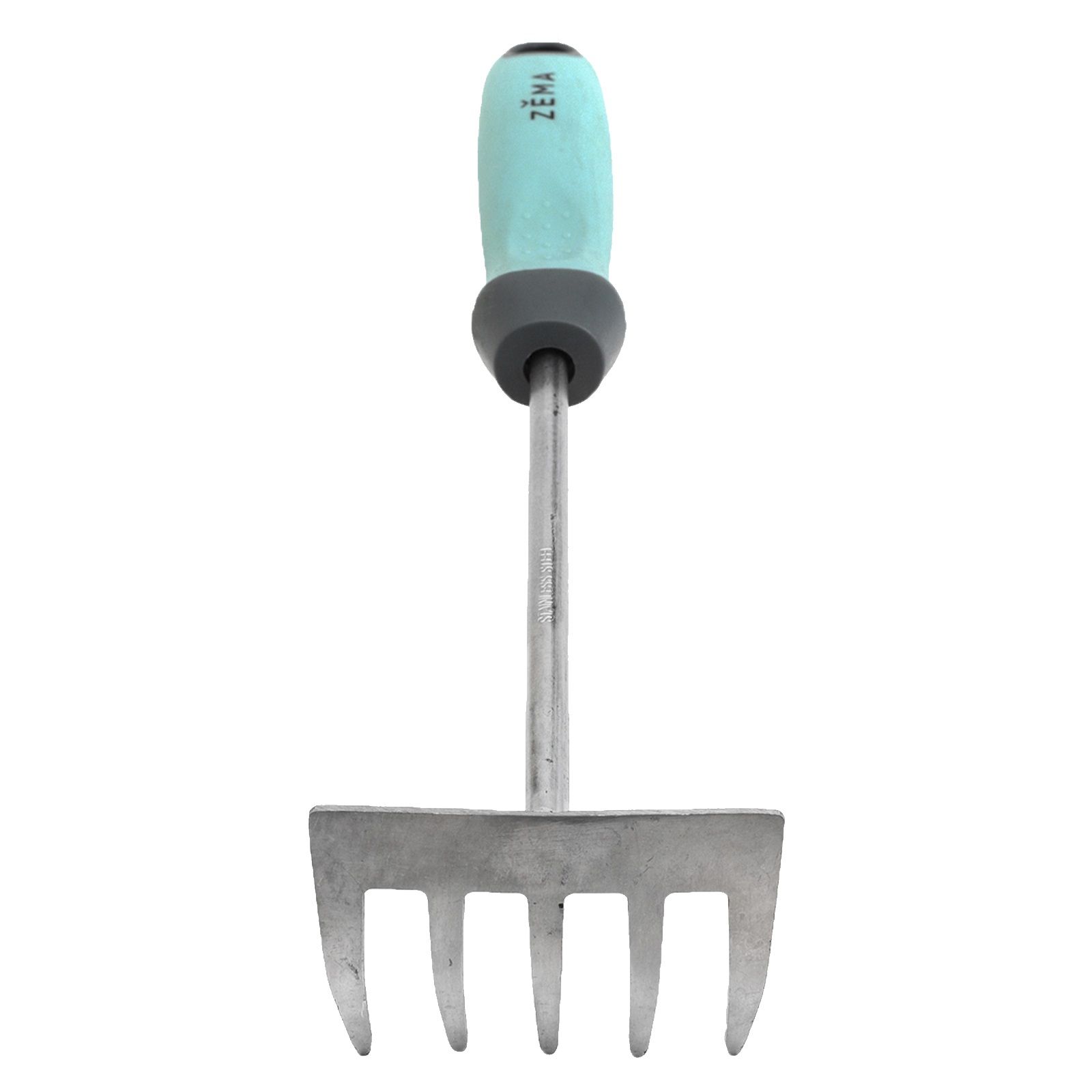 Грабельки садовые 5 зубьев Zema ZM 2114 из прочной нержавеющей стали