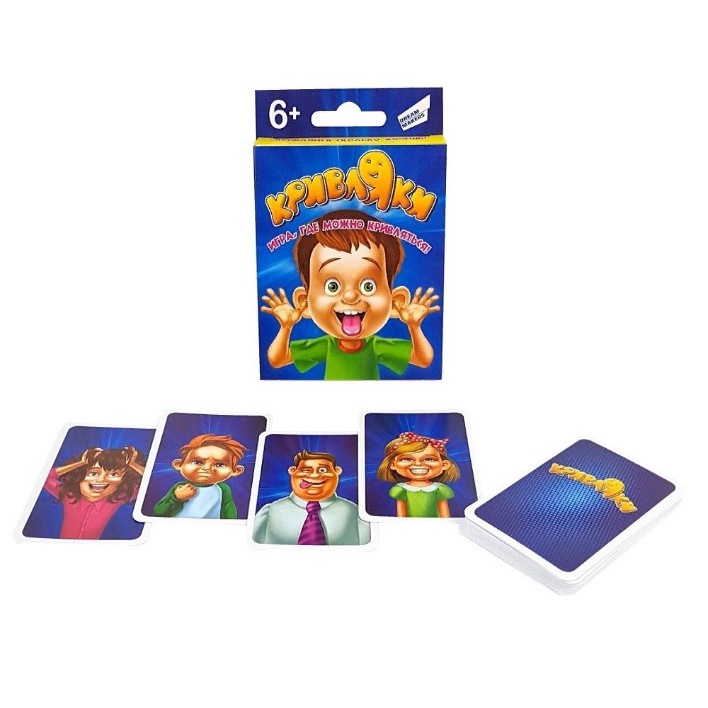 Игра настольная Кривляки+ детская 2006C