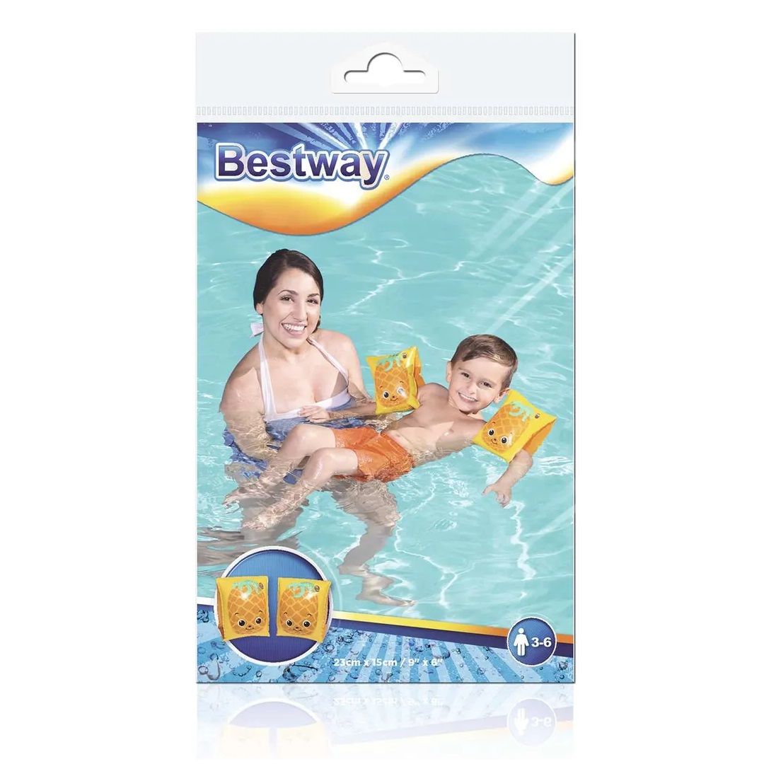 Нарукавники для плавания 23х15 см 3-6 лет Bestway Фрукты 32042