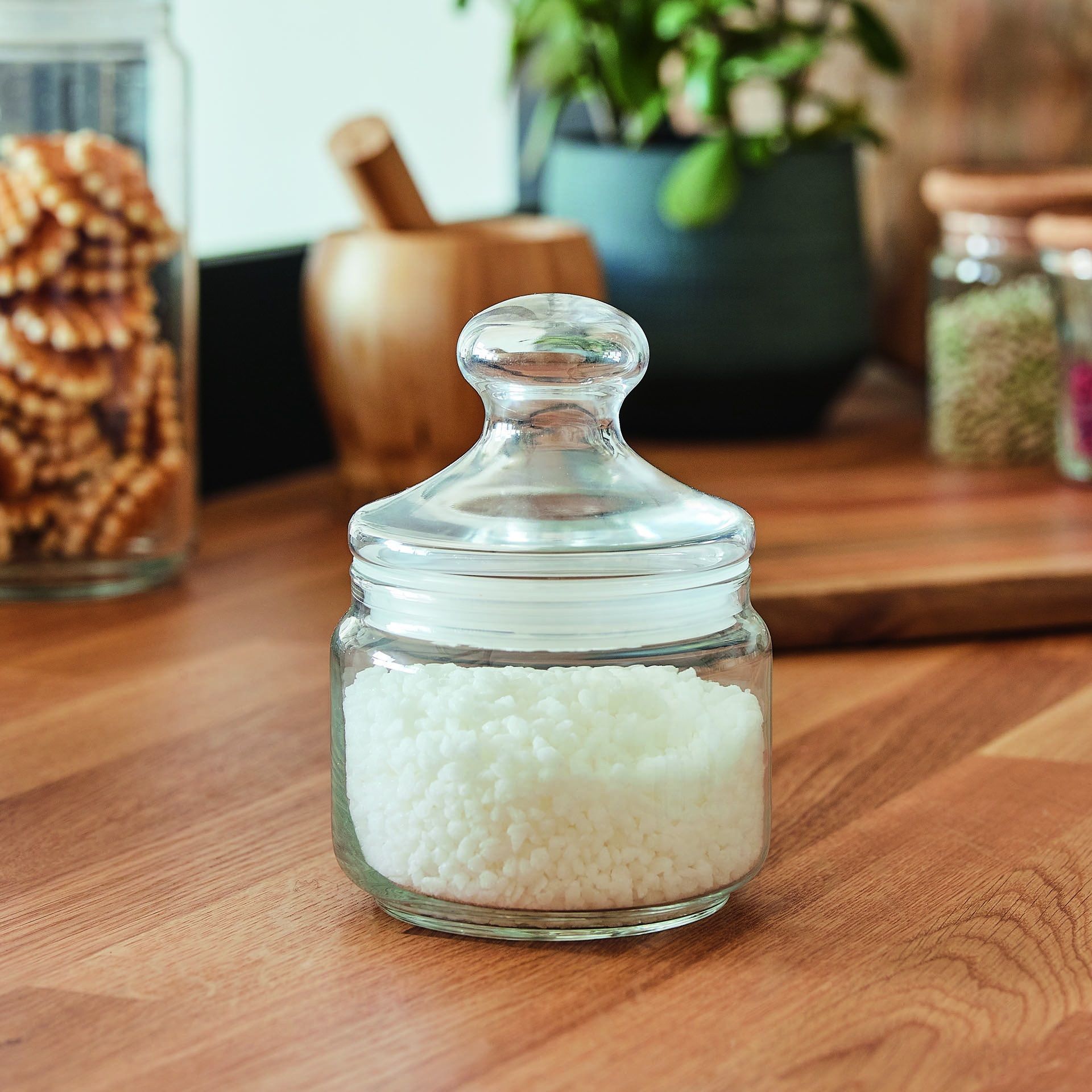 Банка для сыпучих продуктов Клуб 500 мл с крышкой