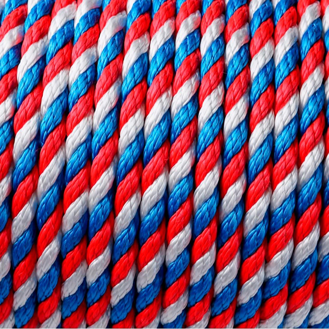Канат крученый мультитекс 12 мм триколор
