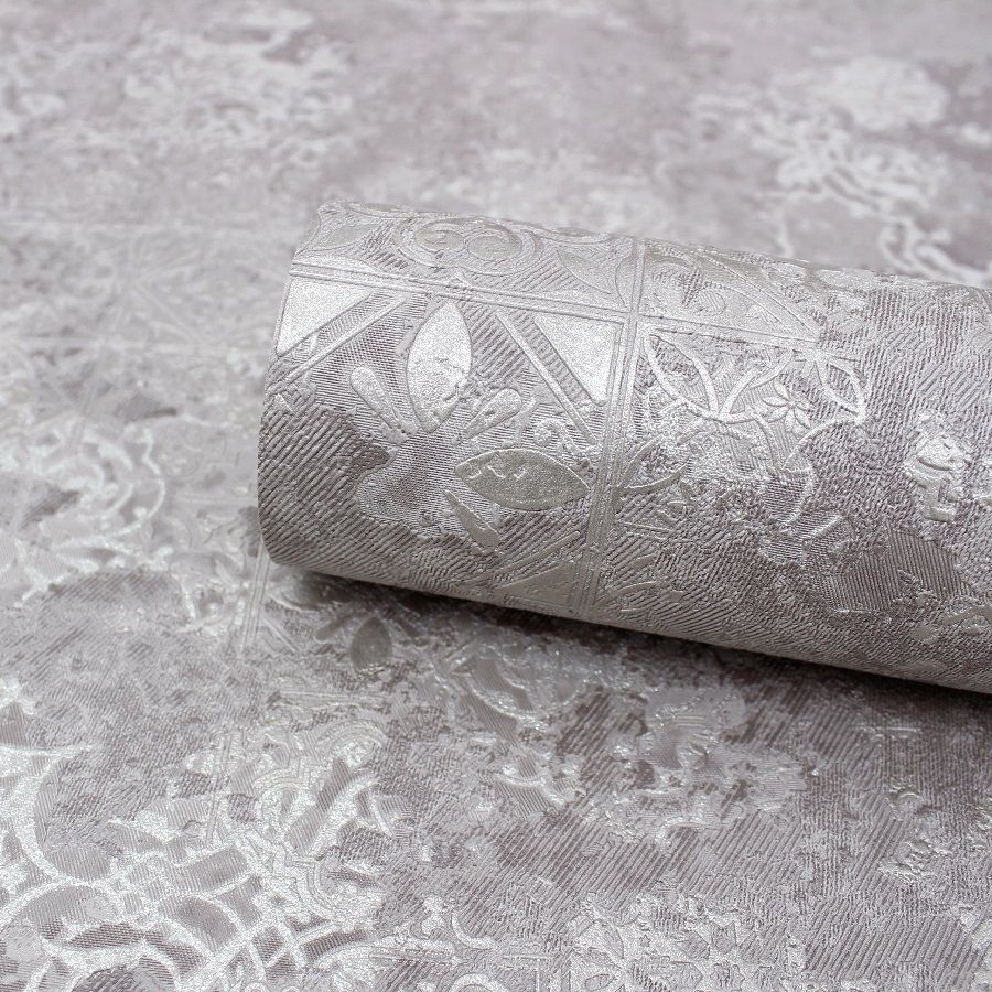 Обои Erismann Medea 60757-05 коричневые орнамент 1,06х10,05 м