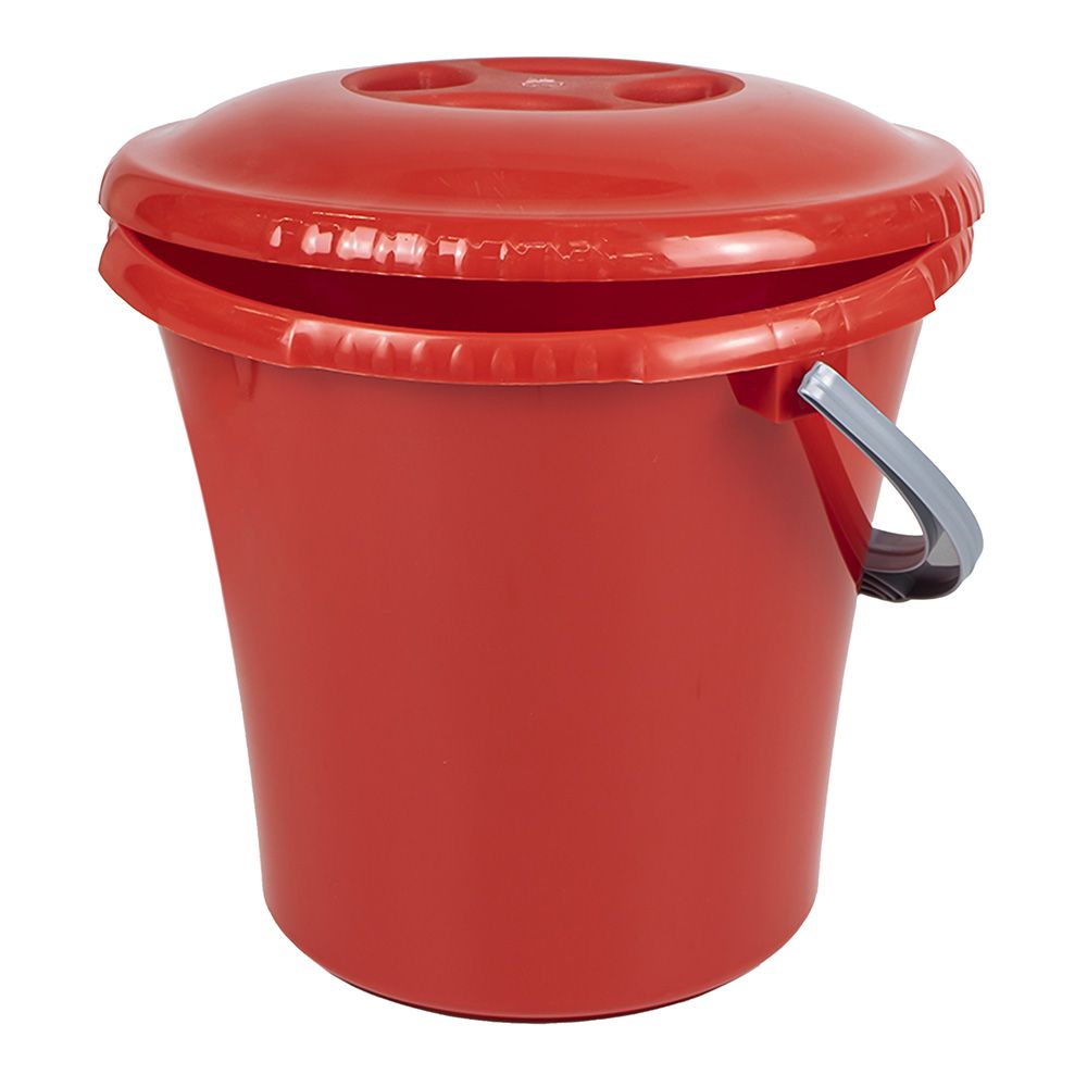 Ведро Либерти с крышкой красное 7л С603ККРА