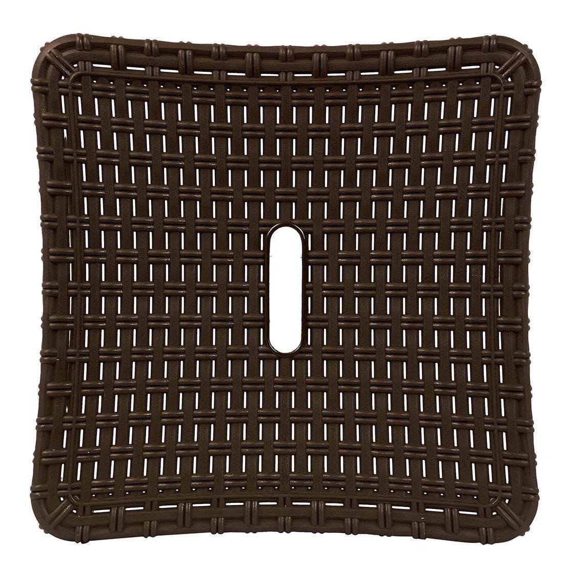 Табурет квадратный Rattan363*363*448 горький шоколад