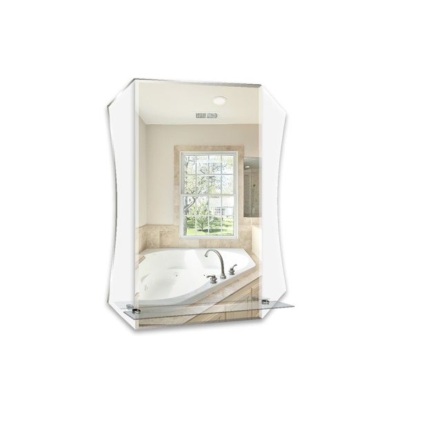 Зеркало Mixline Тоскана 580х750 мм с полкой