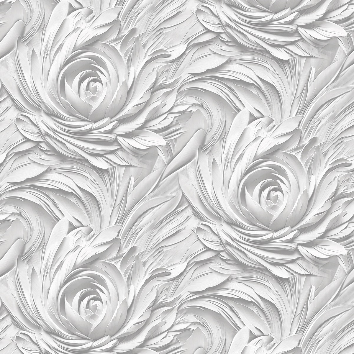 Обои Victoria Stenova Olimpia 585310 серые цветы крупные 1,06х10 м