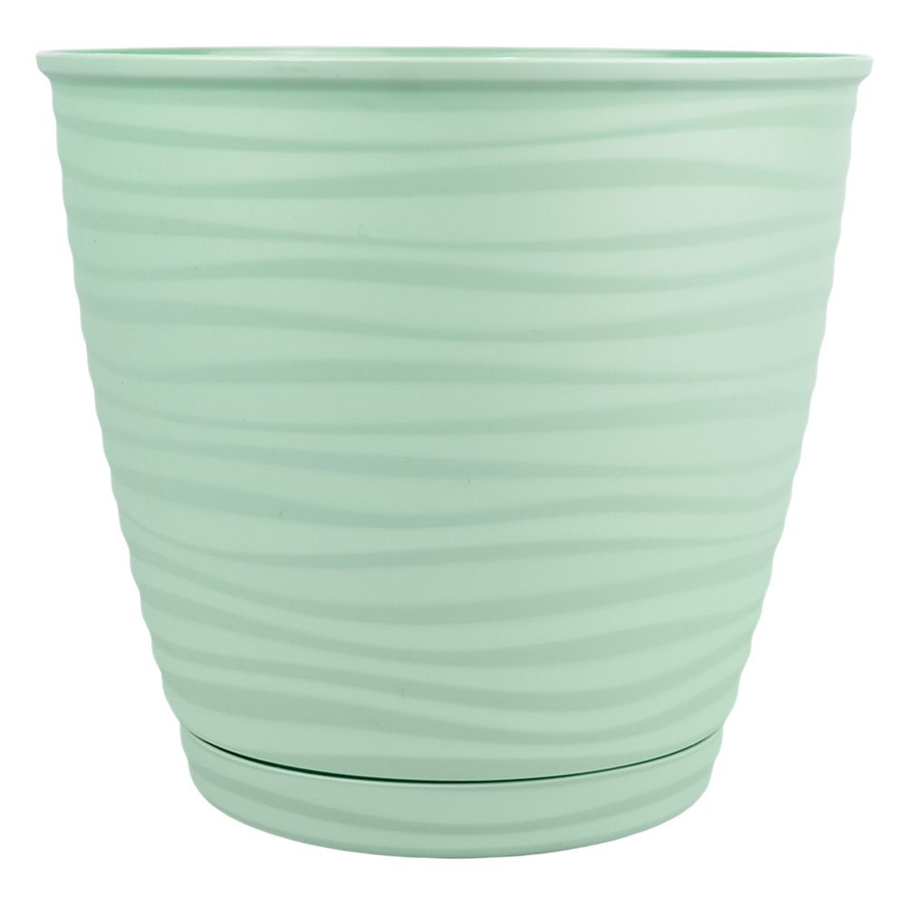 Горшок цветочный Saffron светло-зеленый 9,1 л
