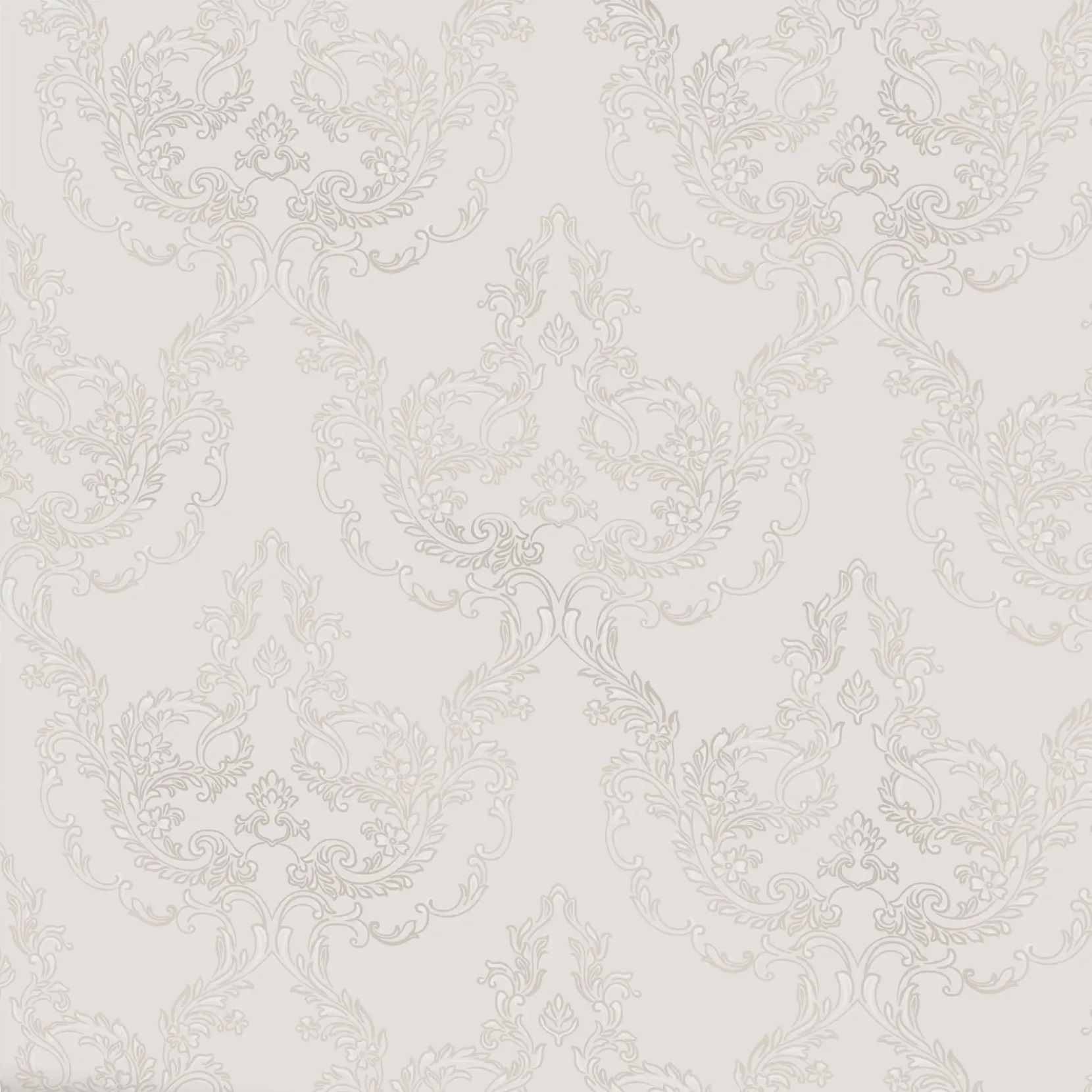 Обои Erismann Sorbonne 60492-03 светло-бежевые дамаск 1,06х10,05 м