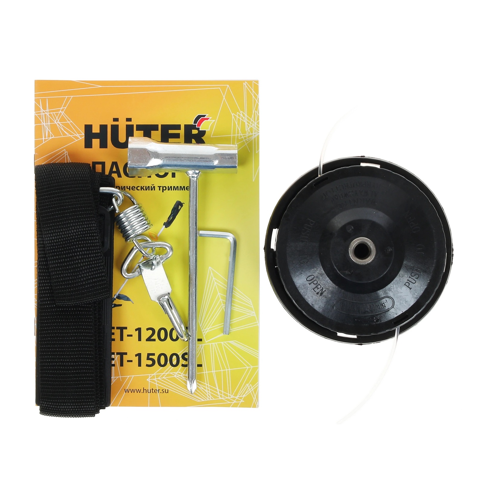 Триммер электрический Huter GET-1200SL 1200 Вт штанга разборная