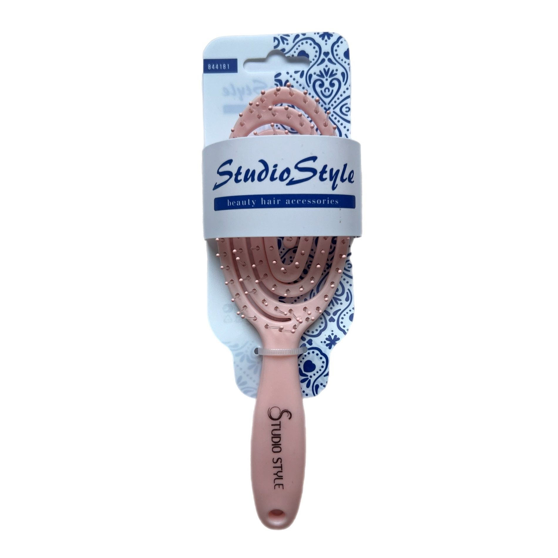Расческа массажная Studio Style Relax изогнутая овальная малая