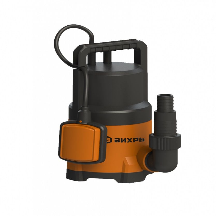 Насос дренажный погружной для чистой воды Вихрь ДН-400 400Вт Н8м 188 л/мин