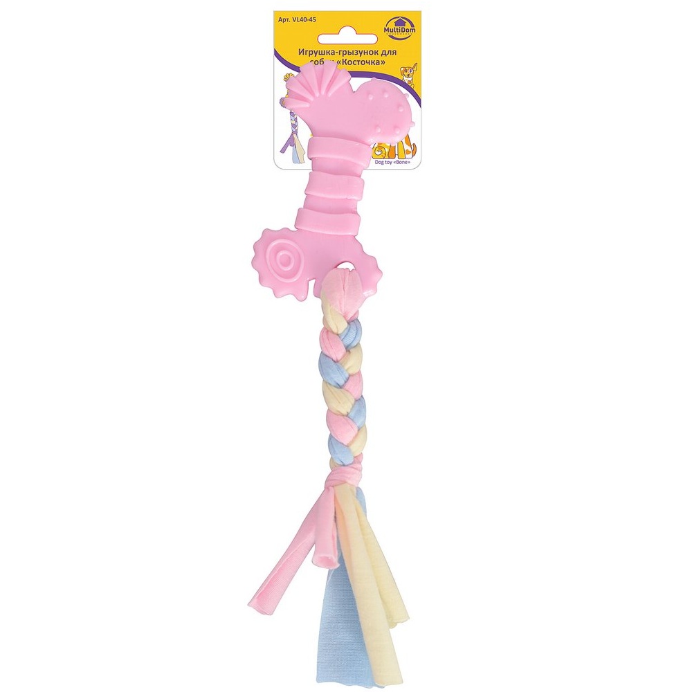 Игрушка-грызунок для собак Косточка 9,5х5 см 23 см VL40-45