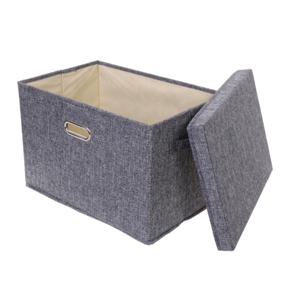 Коробка для хранения Дэстра 44х29х30 см серая складная