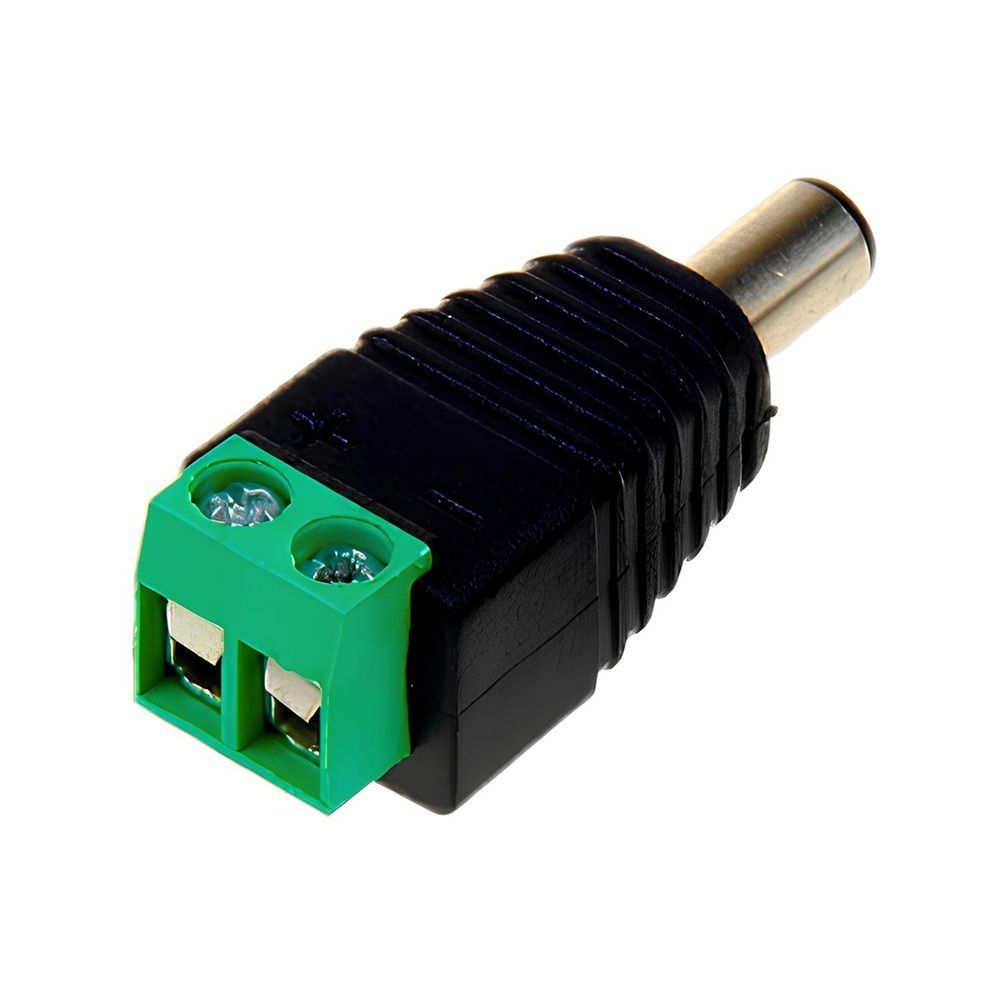 Адаптер HF ∙ Разъём DC штекер питания с клеммной колодкой, под винт