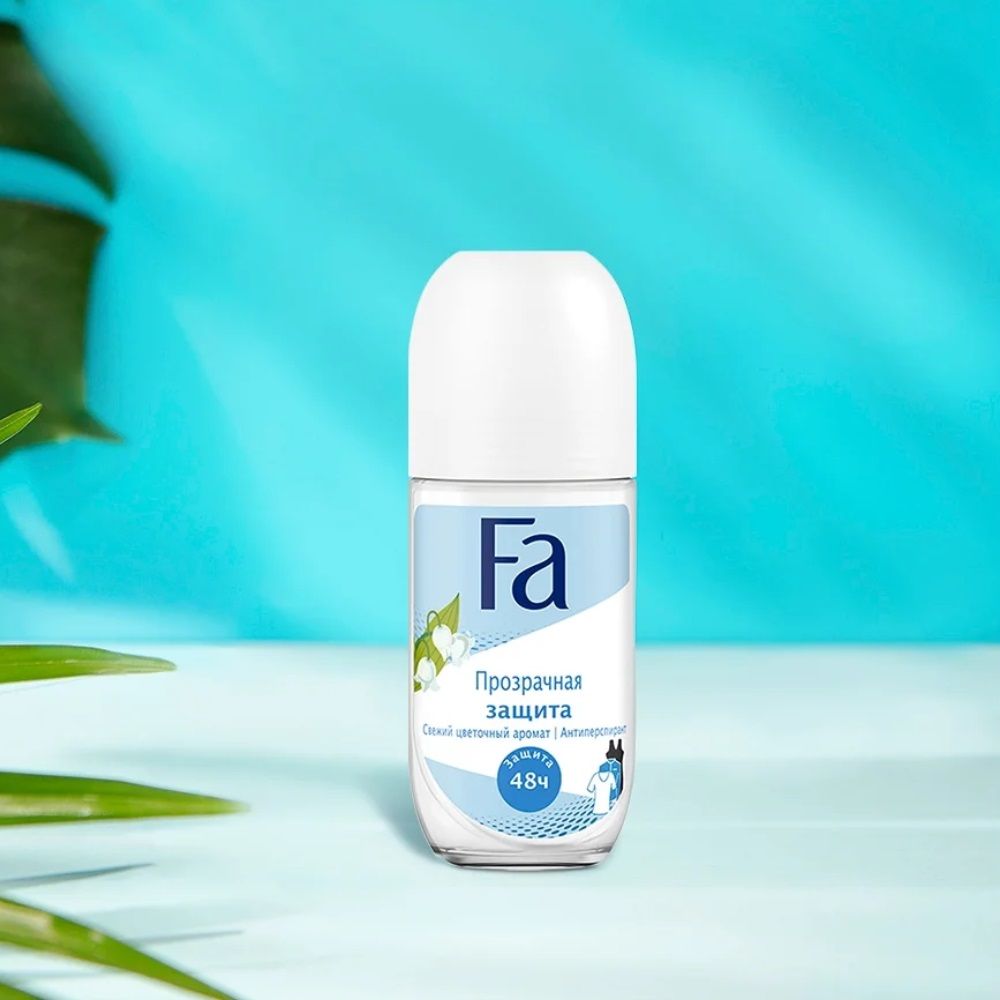Дезодорант антипер. ролик Фа Прозрачная защита 50мл