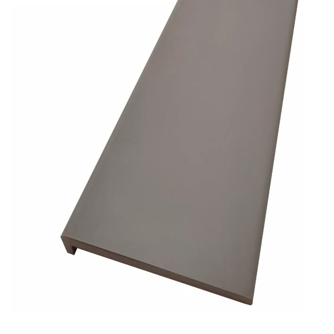 Наличник телескоп 80х10х2185 мм ПВХ Серый бархат