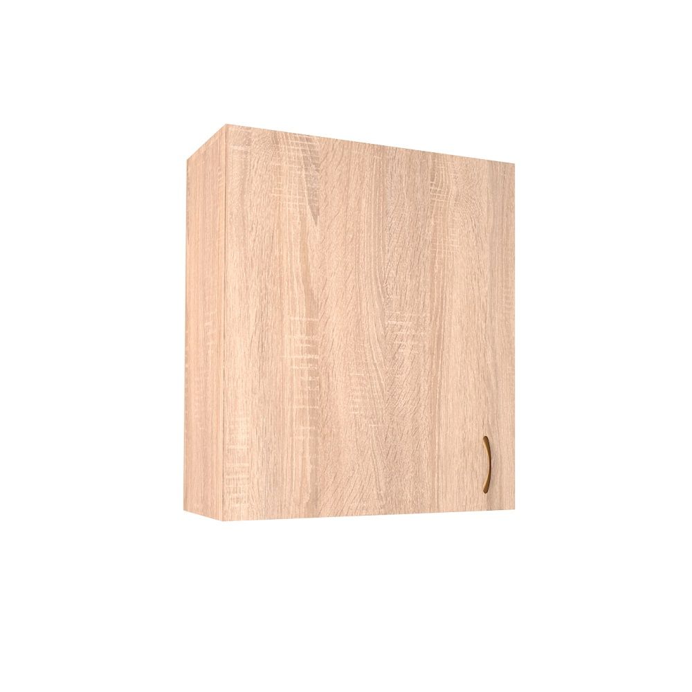 Шкаф глухой х 400, ЛДСП, фасад и каркас- дуб сонома