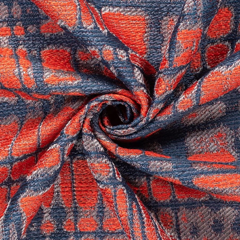 Штора портьерная жаккард Вояж 150х260 см терракот