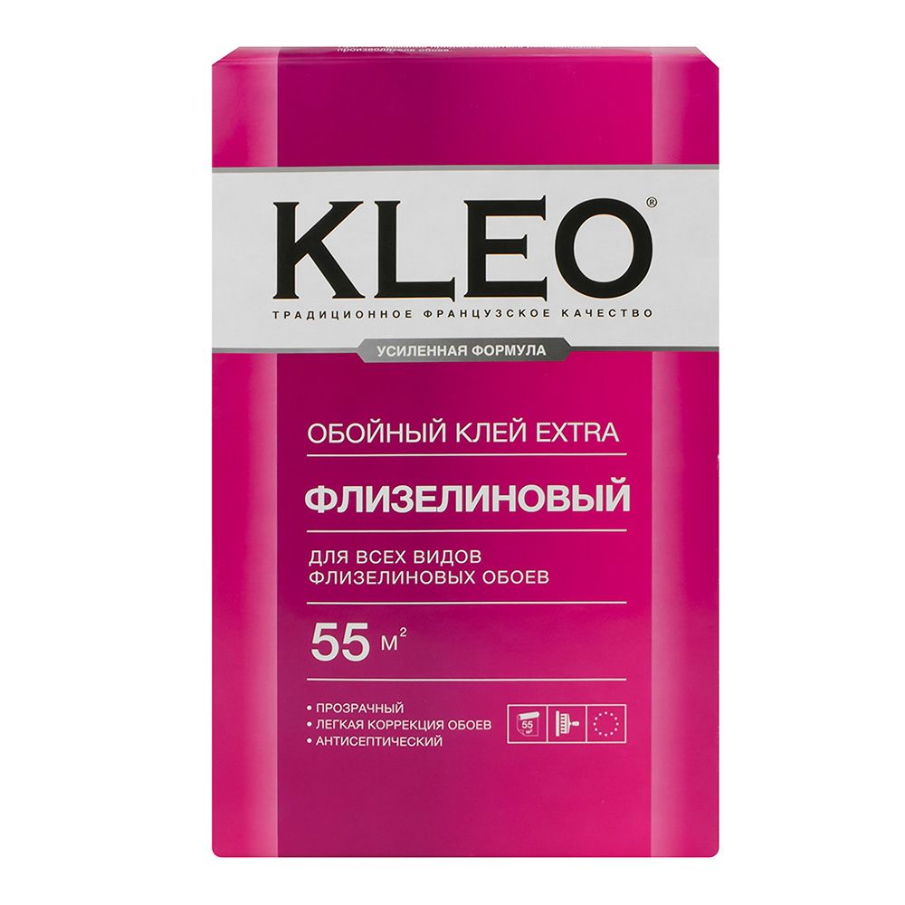 Клей для флизелиновых обоев Kleo Extra 55 м2 380 г