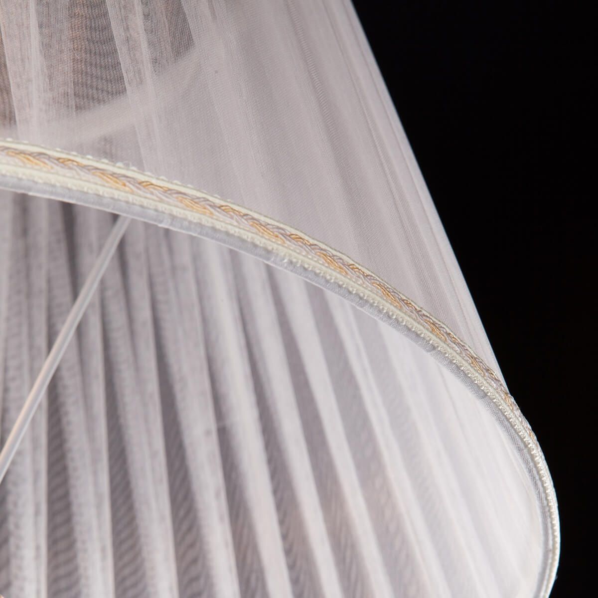 Торшер  01003/1 белый с золотом Классика