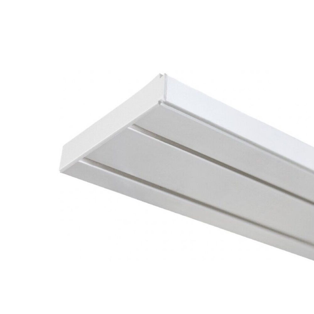 Шина Хит потолочная пластик 2 ряда белый 3.0м