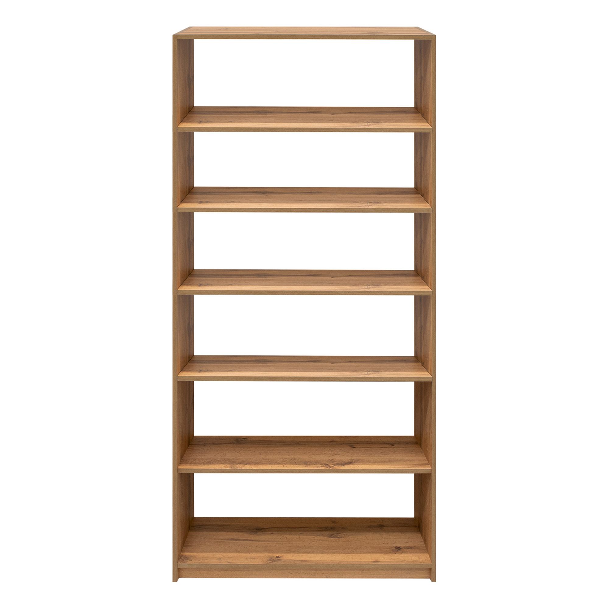 Шкаф книжный 800х2150х280 мм Дуб Табачный