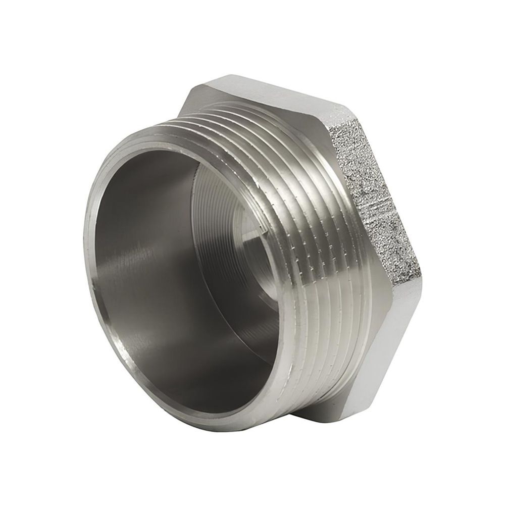 Ниппель переходной латунь 3/4"х1 1/2" НР/НР