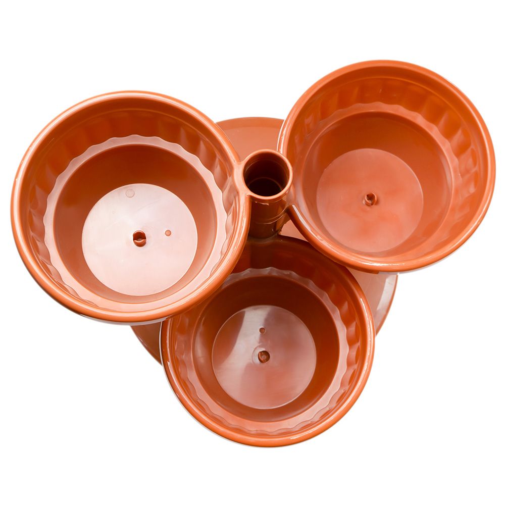 Горшок цветочный Каскад терракотовый 0,7 л