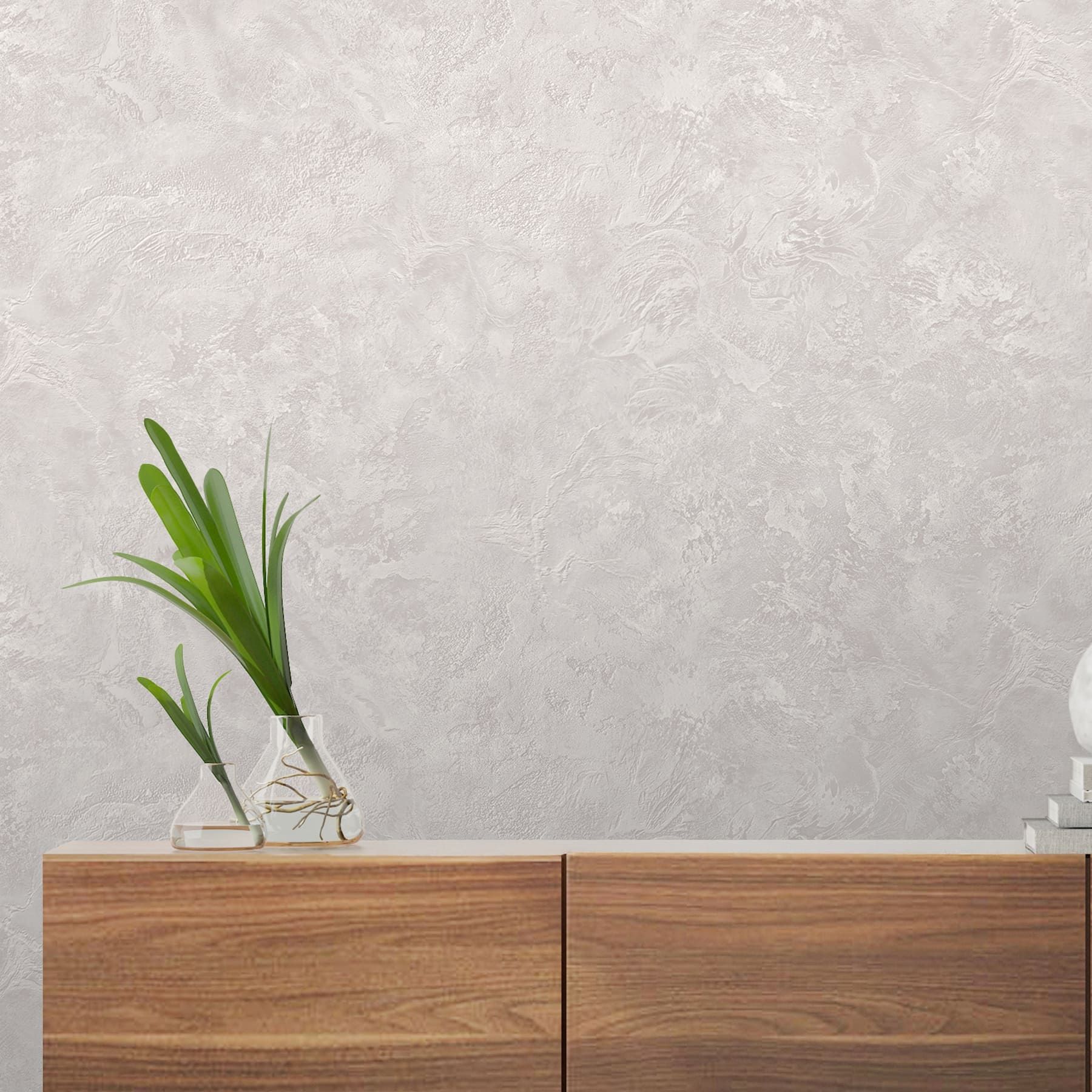 Обои Victoria Stenova Leonardo 589462 бежевые штукатурка 1,06х10 м