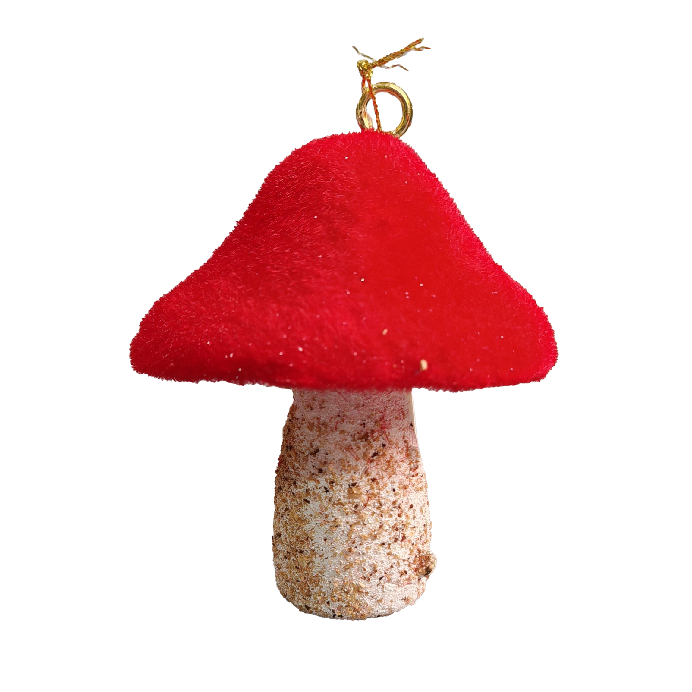 Игрушка елочная Моя Елочка Гриб 8х7 см красный 2025-0955