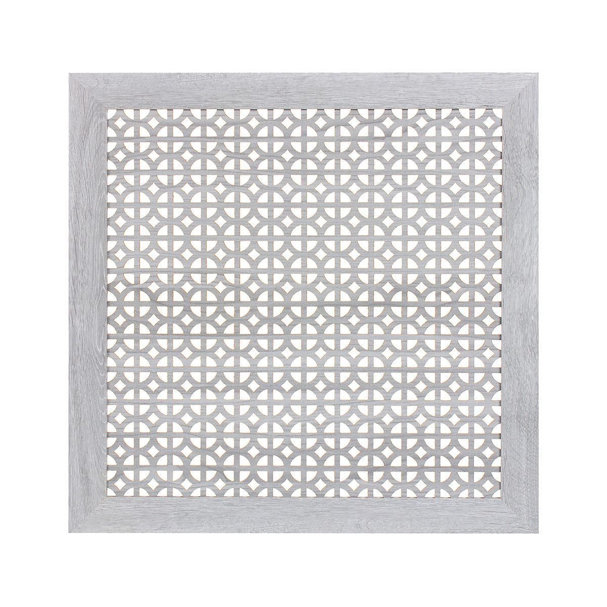 Экран для радиатора 600х600 мм Дамаско Дуб серый