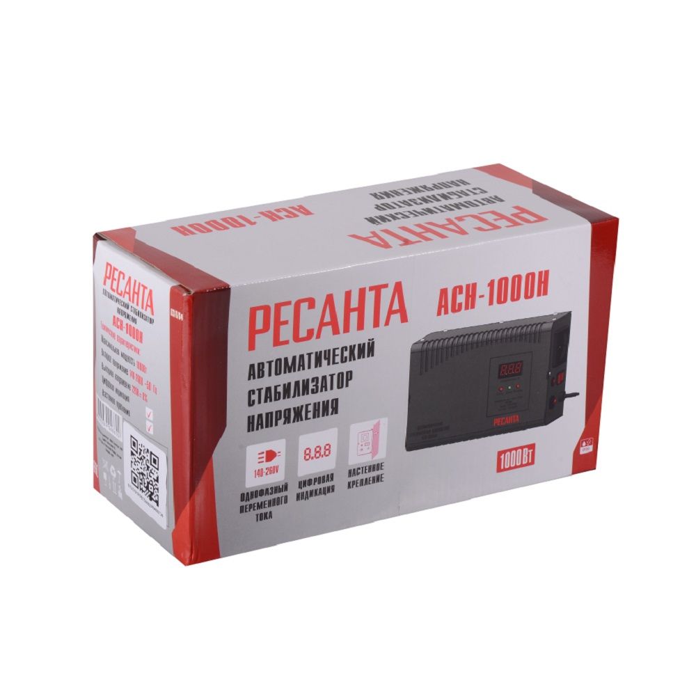 Стабилизатор напряжения Ресанта АСН-1000 Н 1кВт/А