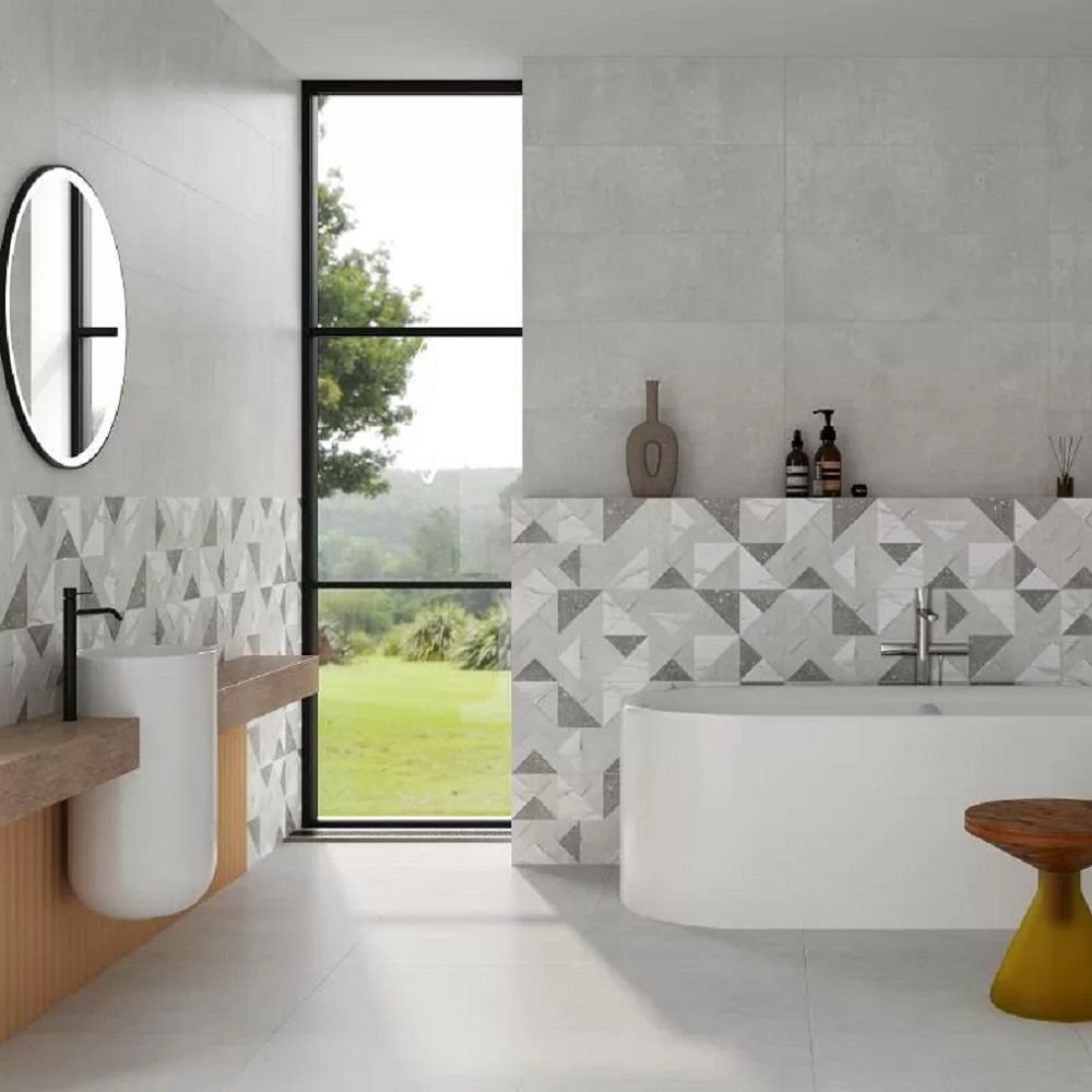 Керамогранит Gracia Ceramica Concrete matt grey PG 01 60х60 см серый 1,44 м2