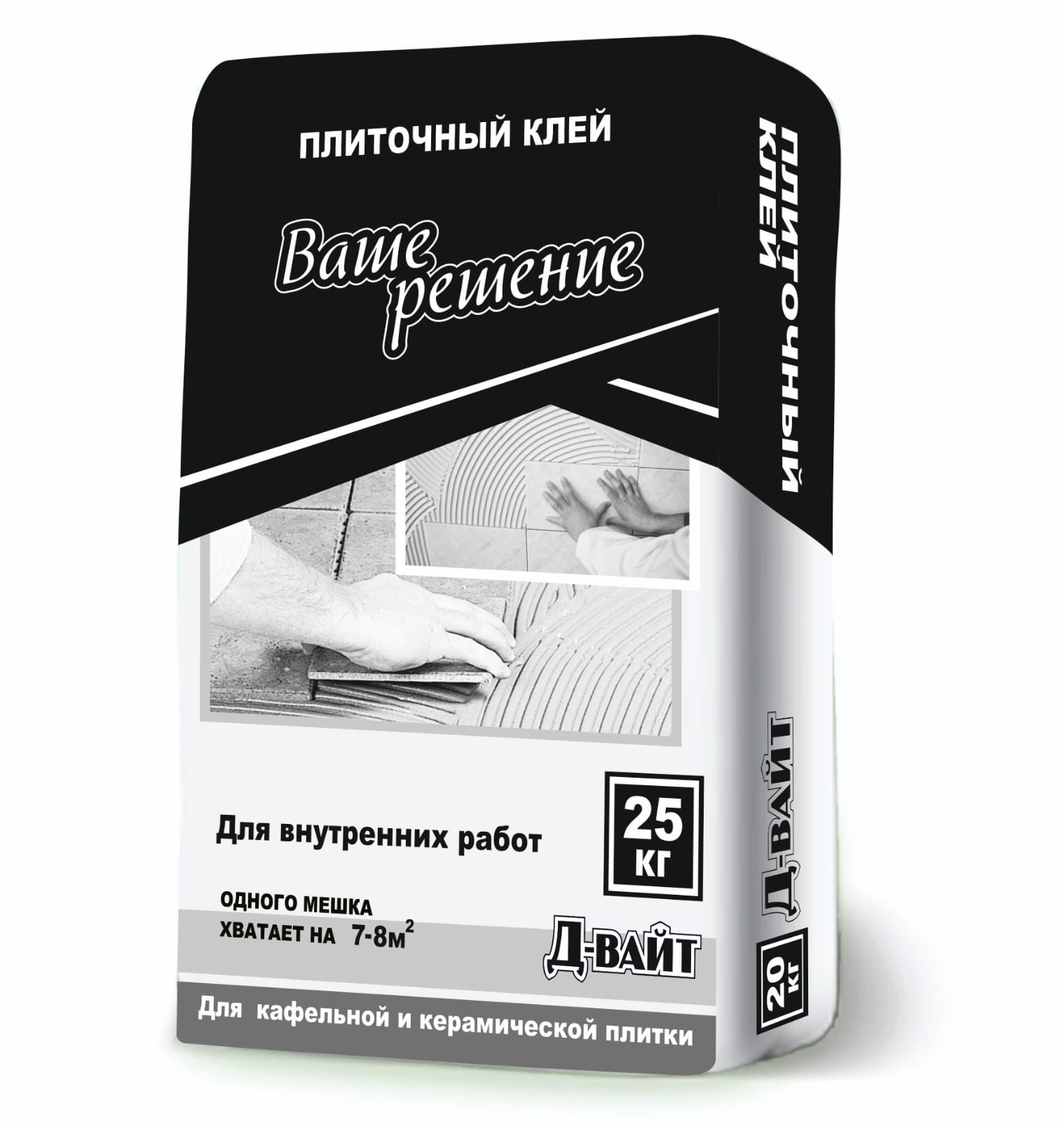 Клей для плитки Д-вайт 25 кг