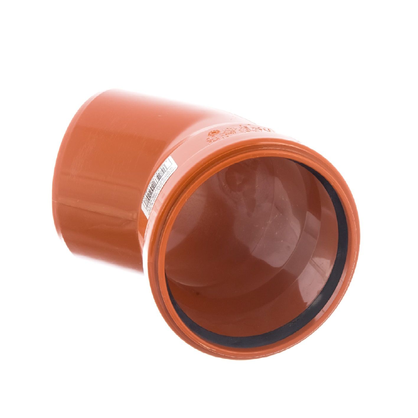 Отвод наружной канализации 110 мм 30°