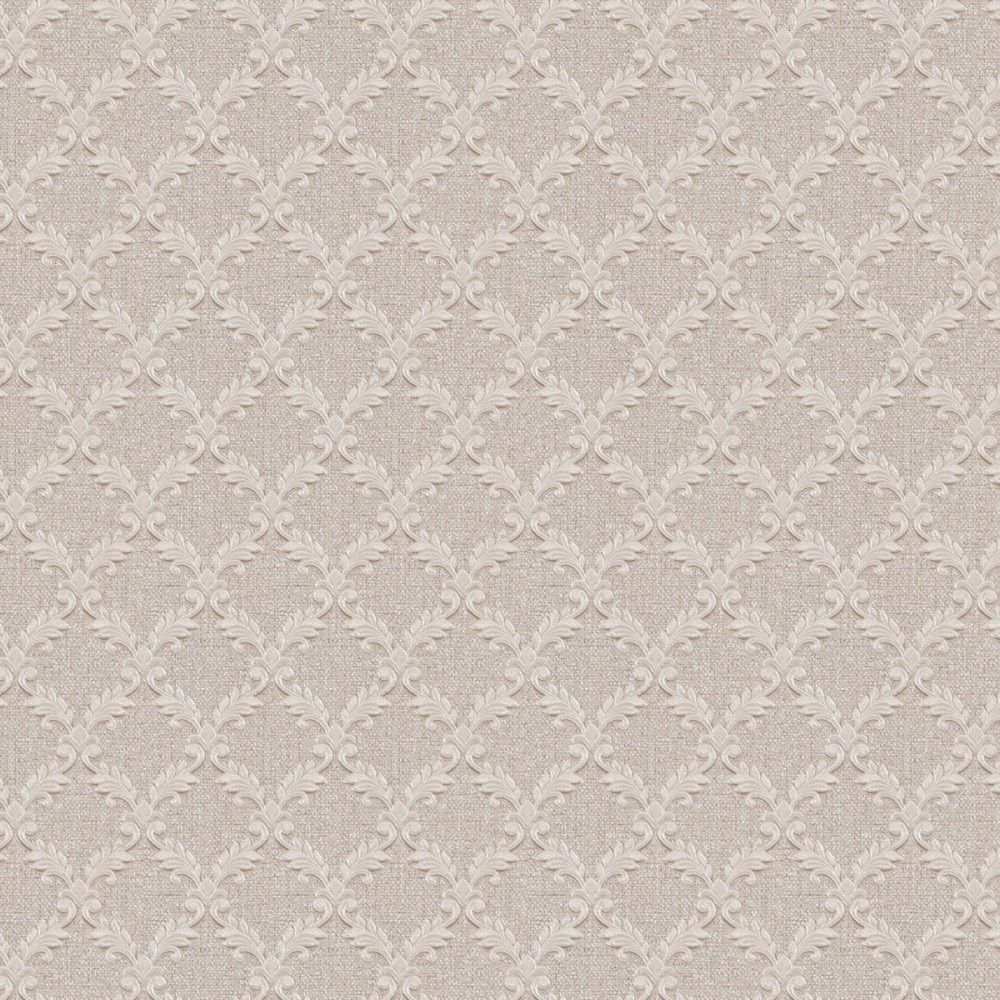 Обои BelVinil Классика 0501-62 бежевые орнамент 1,06х10,05 м