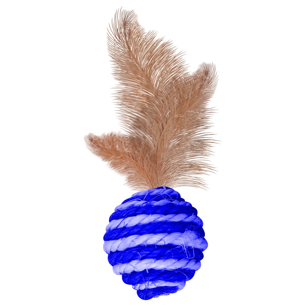 Игрушка для животных Перышки 4 см VL40-101