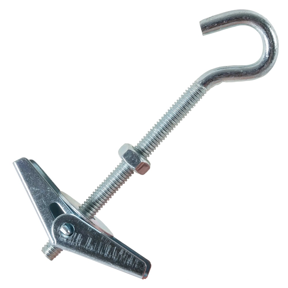 Анкер складной пружинный с крюком М6 1 шт