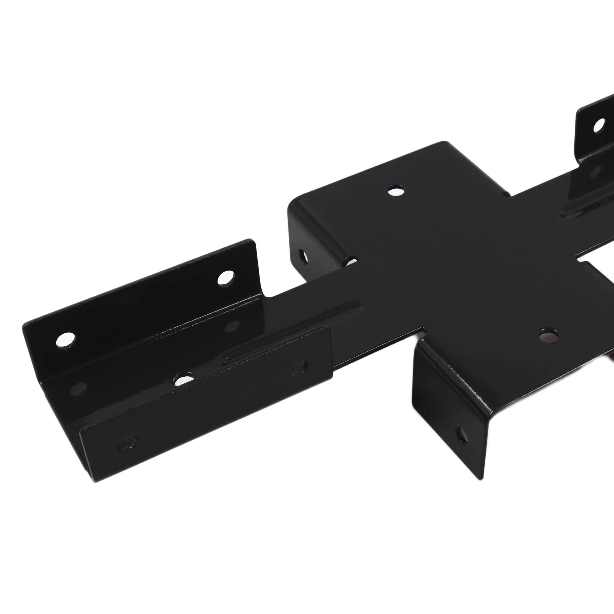 Кронштейн x-образный для крепления трубы 50x40 мм RAL 9005