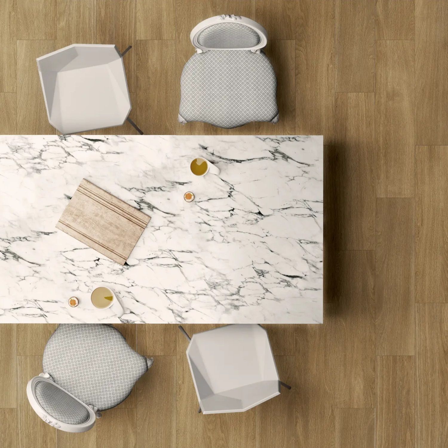 Керамогранит Global Tile Samanta GT173VG 147x594 мм коричневый 1,31 м2